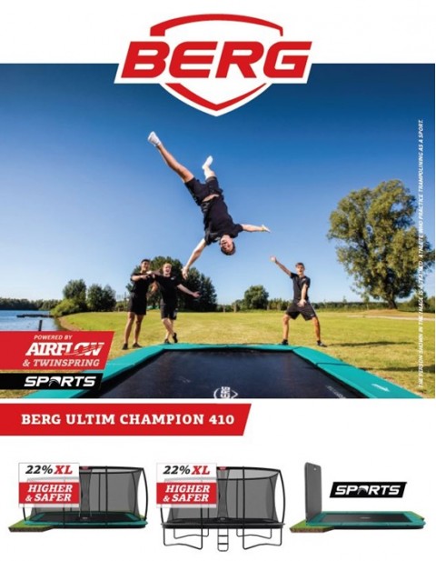 BERG Ultim Champion FlatGround 410 + AeroWall 2x2